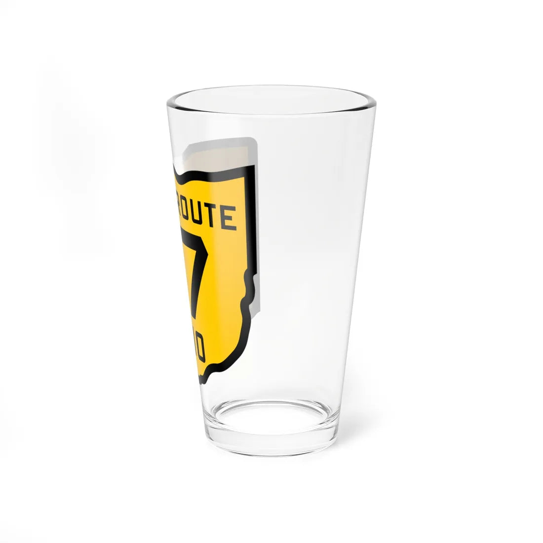 OH-67 1920 (Ohio) (Road Sign) Pint Glss 16oz - Go Mug Yourself