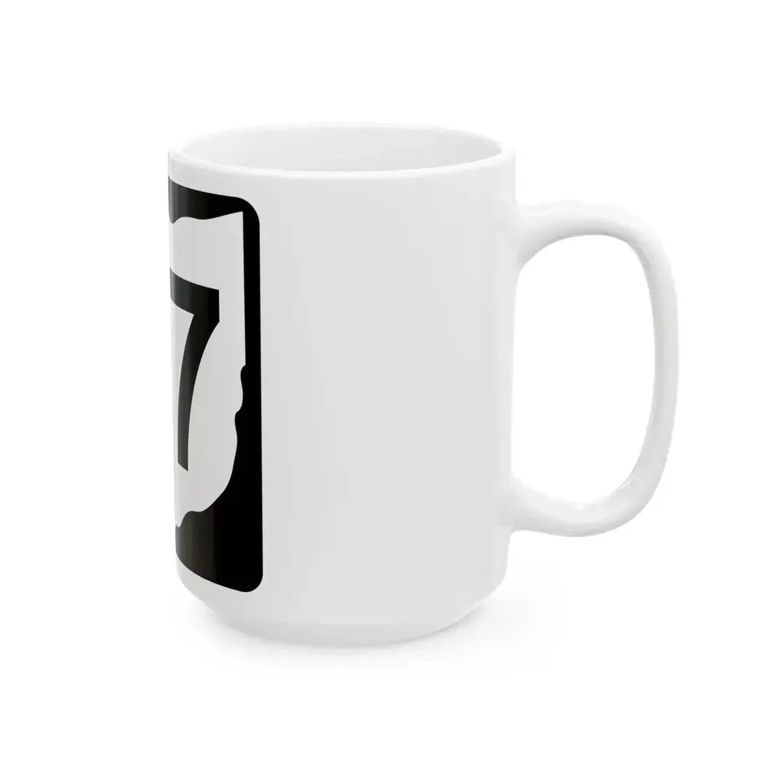 OH-67 (Ohio) (Road Sign) White Coffee Mug - Go Mug Yourself