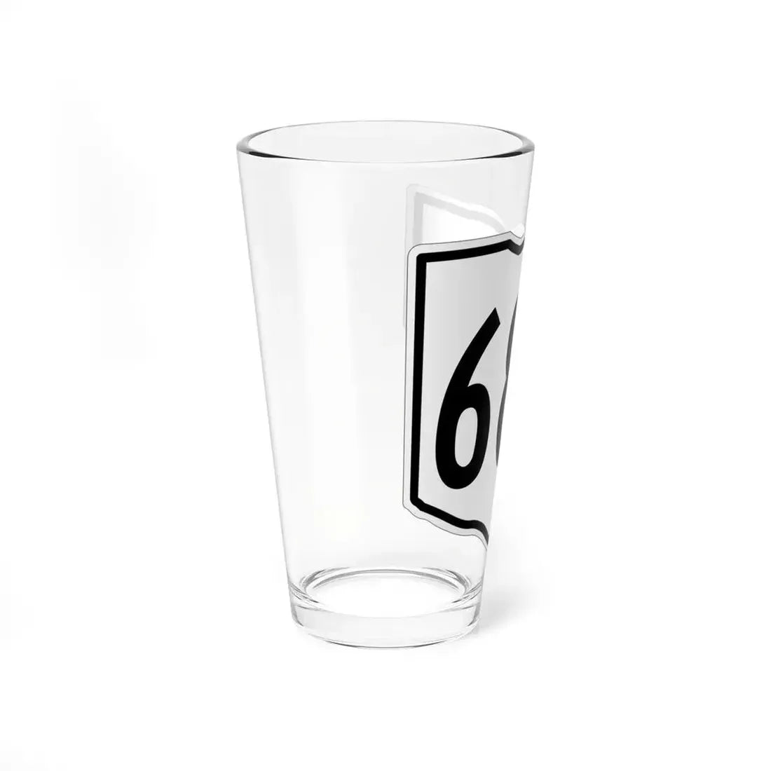 OH-680 1960 (Ohio) (Road Sign) Pint Glss 16oz - Go Mug Yourself