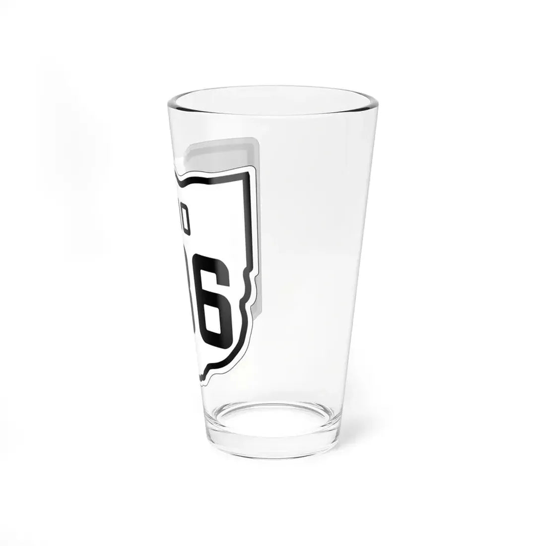 OH-686 1927 (Ohio) (Road Sign) Pint Glss 16oz - Go Mug Yourself