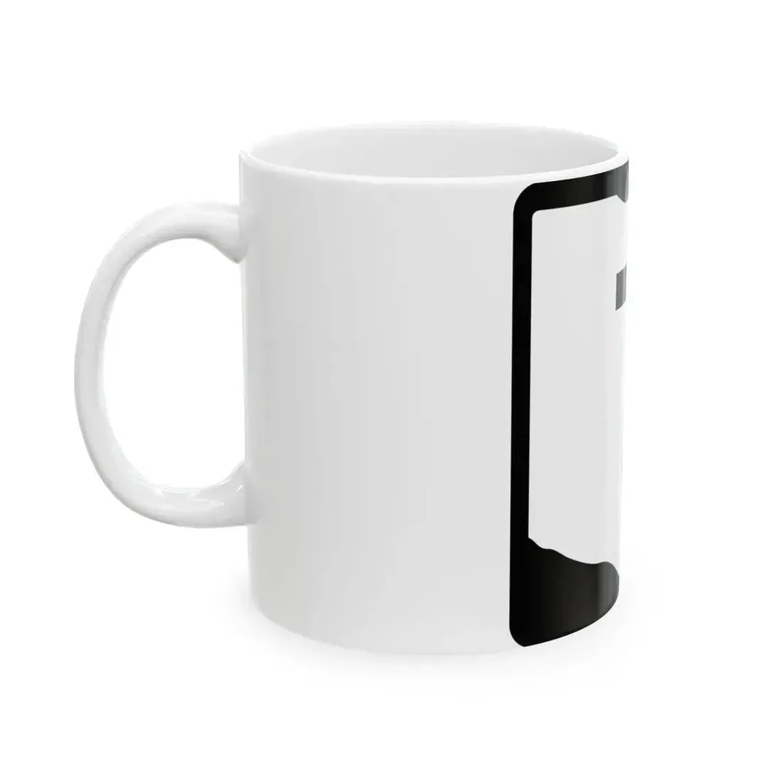 OH-7 (Ohio) (Road Sign) White Coffee Mug - Go Mug Yourself