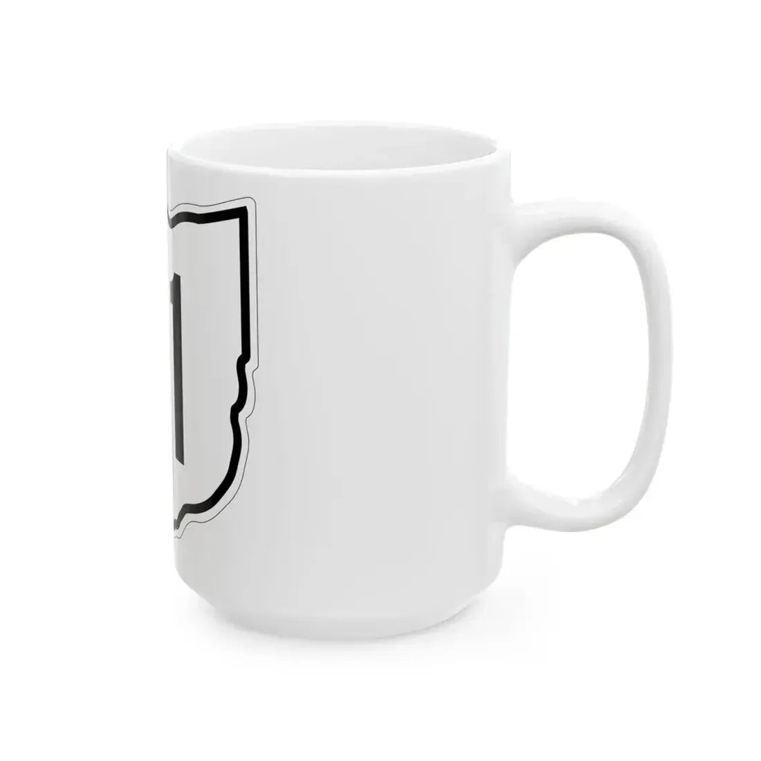 OH-71 1960 (Ohio) (Road Sign) White Coffee Mug - Go Mug Yourself
