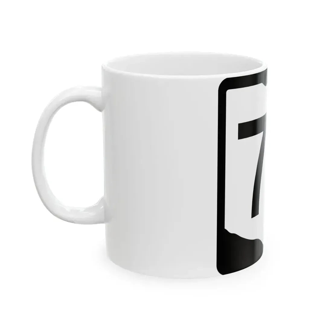 OH-73 (Ohio) (Road Sign) White Coffee Mug - Go Mug Yourself