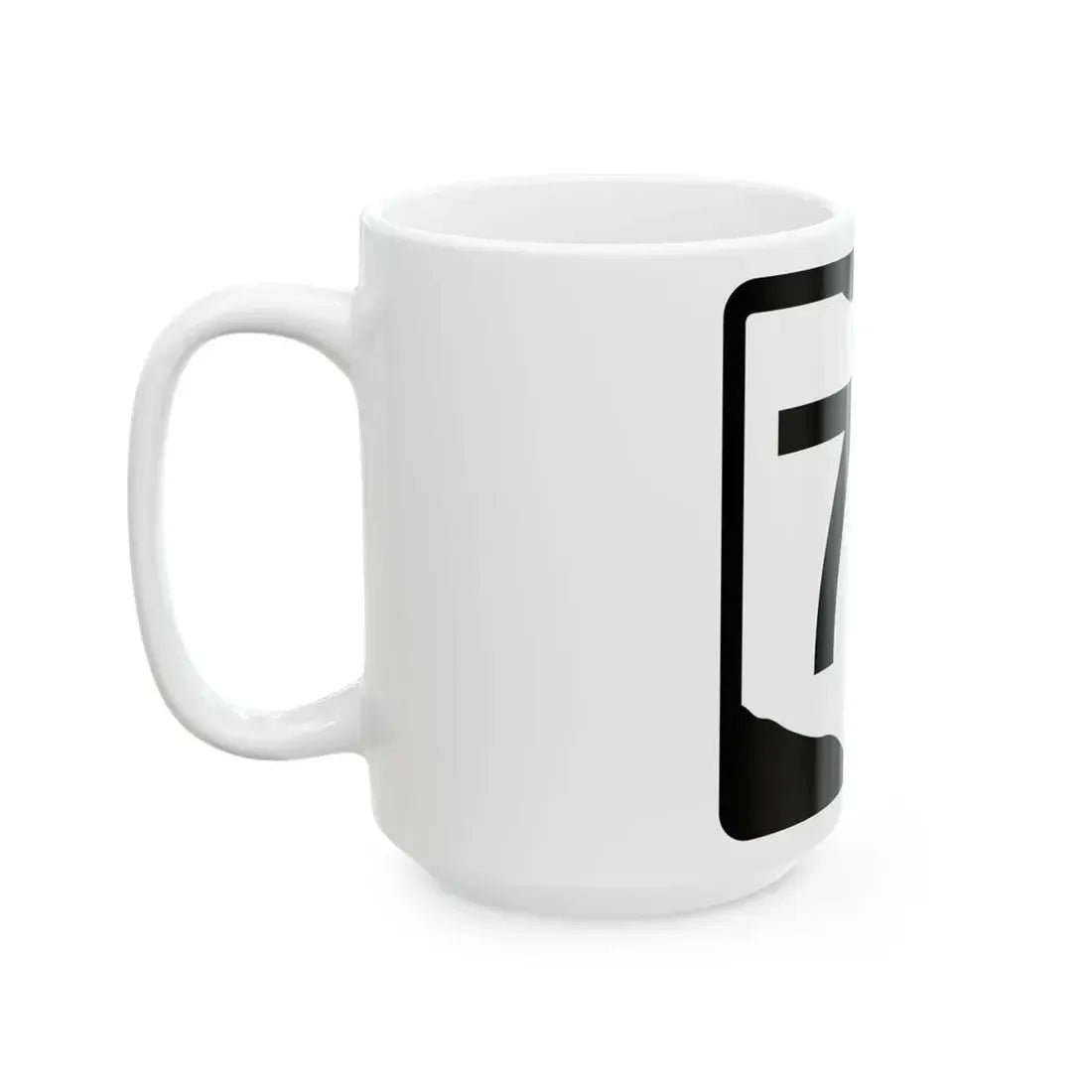 OH-73 (Ohio) (Road Sign) White Coffee Mug - Go Mug Yourself