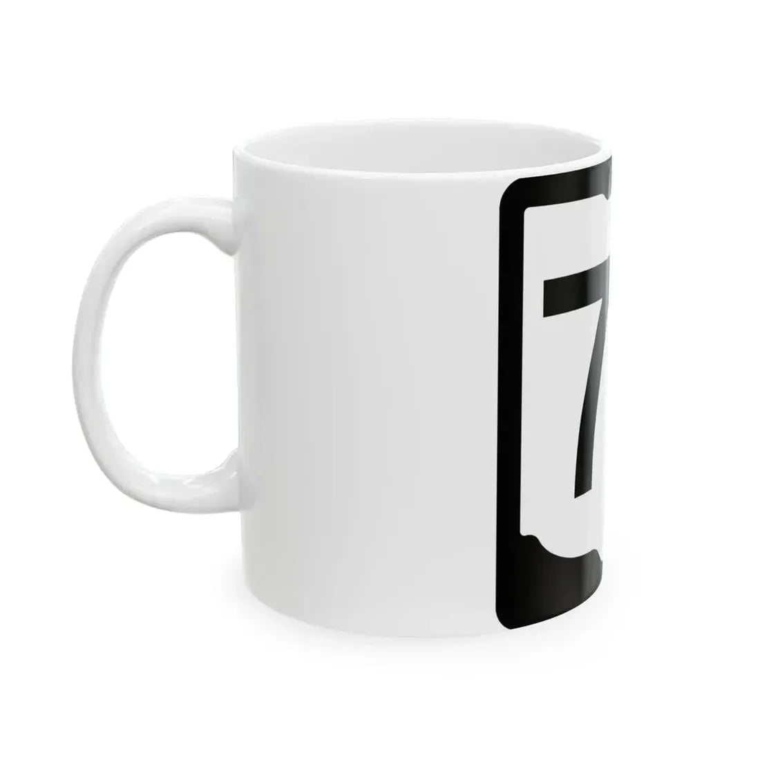 OH-76 (Ohio) (Road Sign) White Coffee Mug - Go Mug Yourself