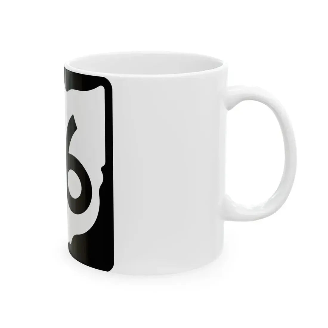 OH-76 (Ohio) (Road Sign) White Coffee Mug - Go Mug Yourself