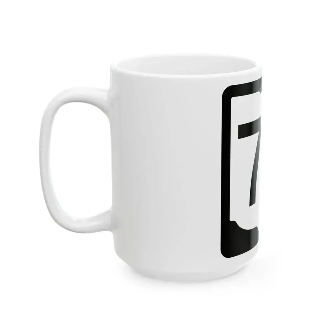 OH-76 (Ohio) (Road Sign) White Coffee Mug - Go Mug Yourself