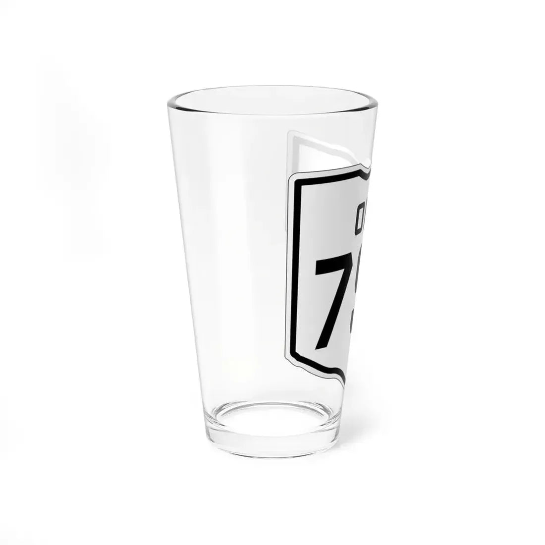 OH-797 1927 (Ohio) (Road Sign) Pint Glss 16oz - Go Mug Yourself