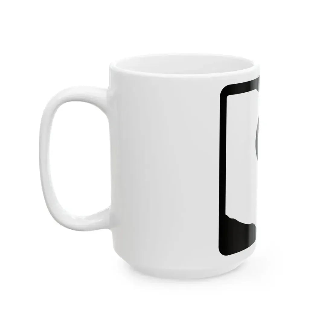 OH-9 (Ohio) (Road Sign) White Coffee Mug - Go Mug Yourself