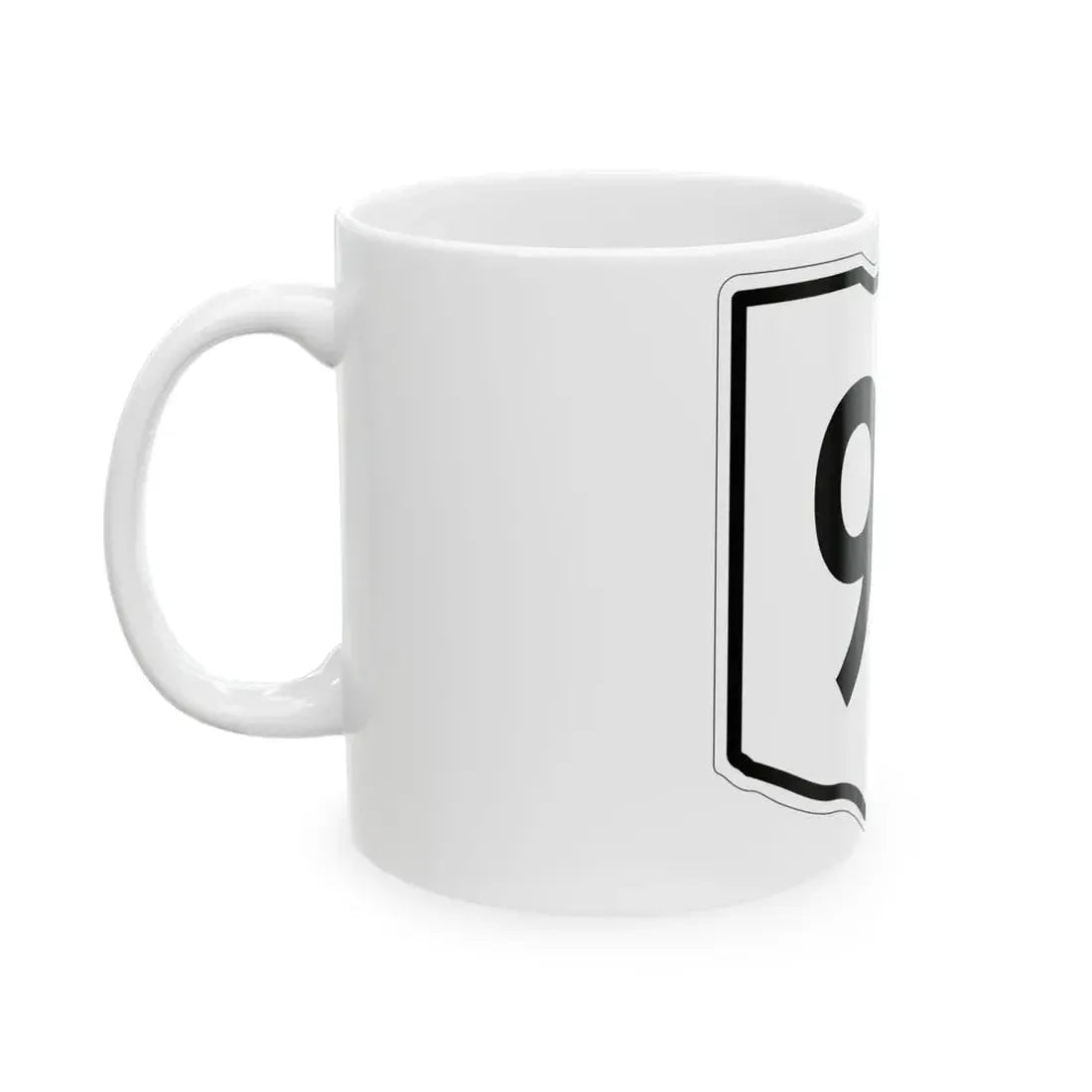 OH-94 1960 (Ohio) (Road Sign) White Coffee Mug - Go Mug Yourself
