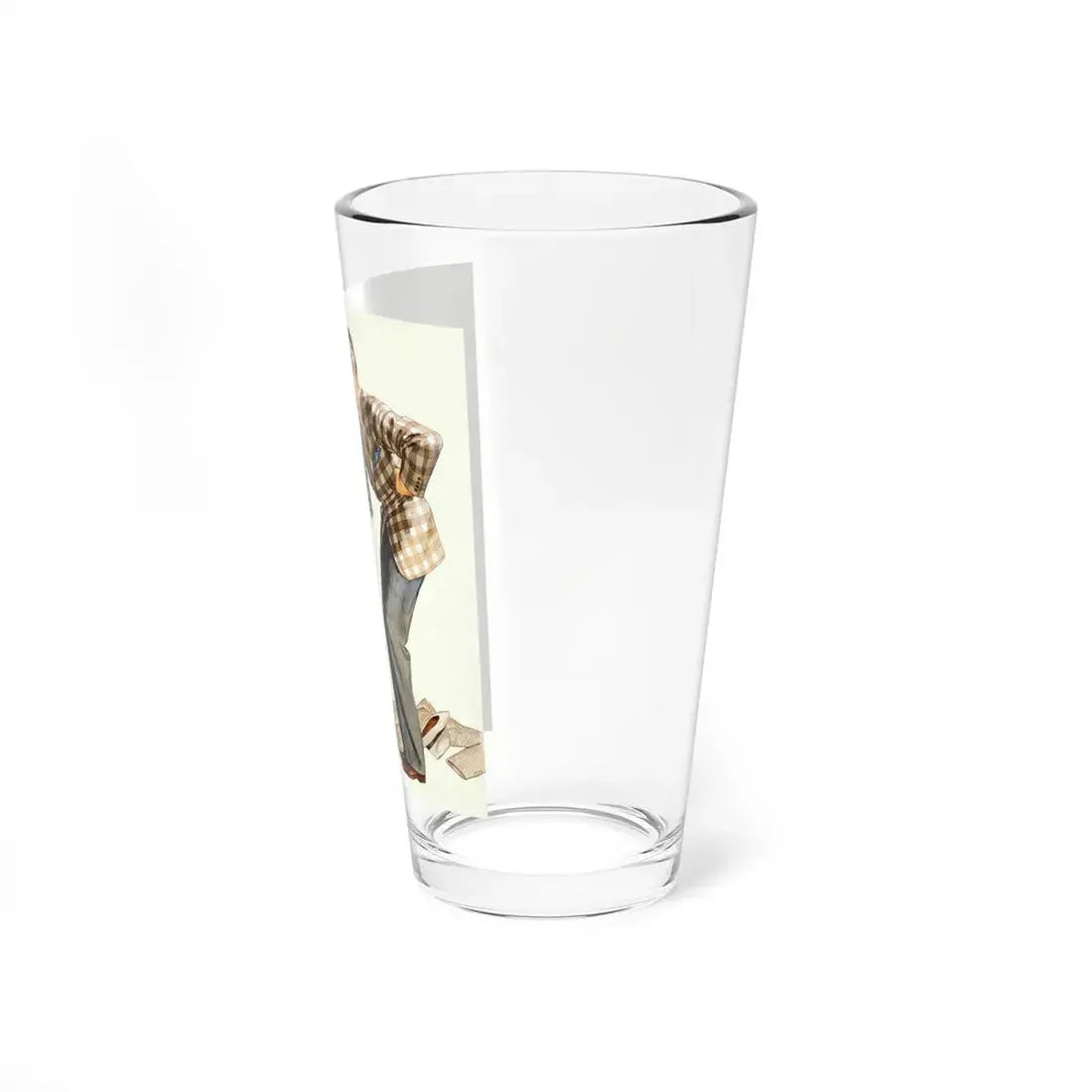 Oh, Come Now...Save that Energy for the War, 1942 (Magazine Illustration) Pint Glass 16oz - Go Mug Yourself