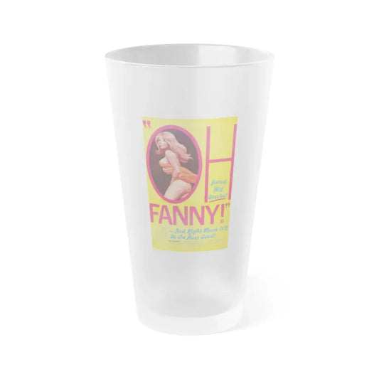 OH FANNY! 1971 Movie Poster - Frosted Pint Glass 16oz 16oz Frosted - Go Mug Yourself