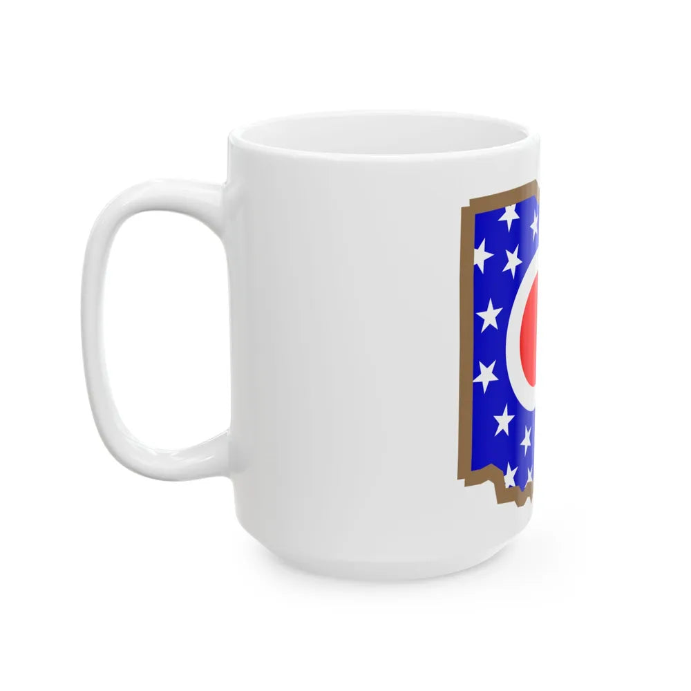 Ohio stub (United States) White Coffee Mug - Go Mug Yourself