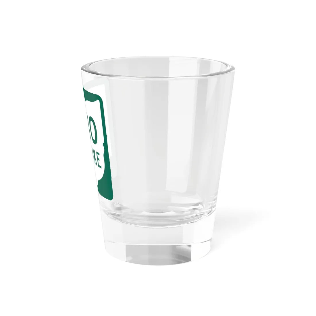 OhioTurnpike (Ohio) (Road Sign) Shot Glass 1.5oz - Go Mug Yourself