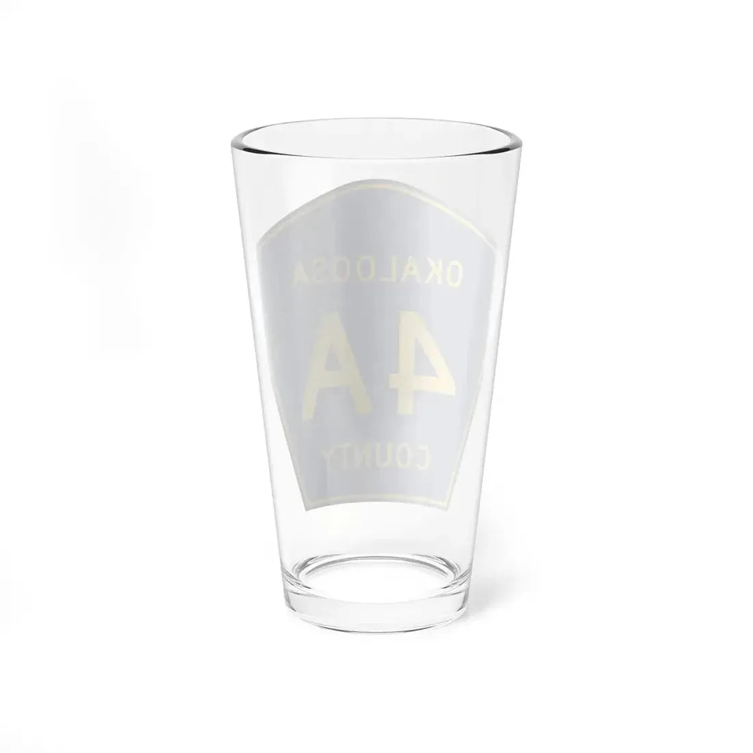 Okaloosa County 4A (Florida) (Road Sign) Pint Glss 16oz - Go Mug Yourself