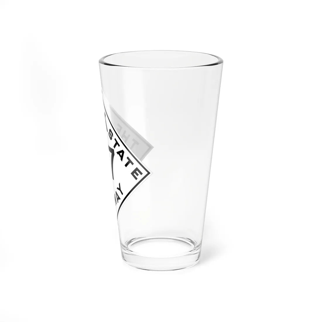 Oklahoma 57 1948 (Oklahoma) (Road Sign) Pint Glss 16oz - Go Mug Yourself