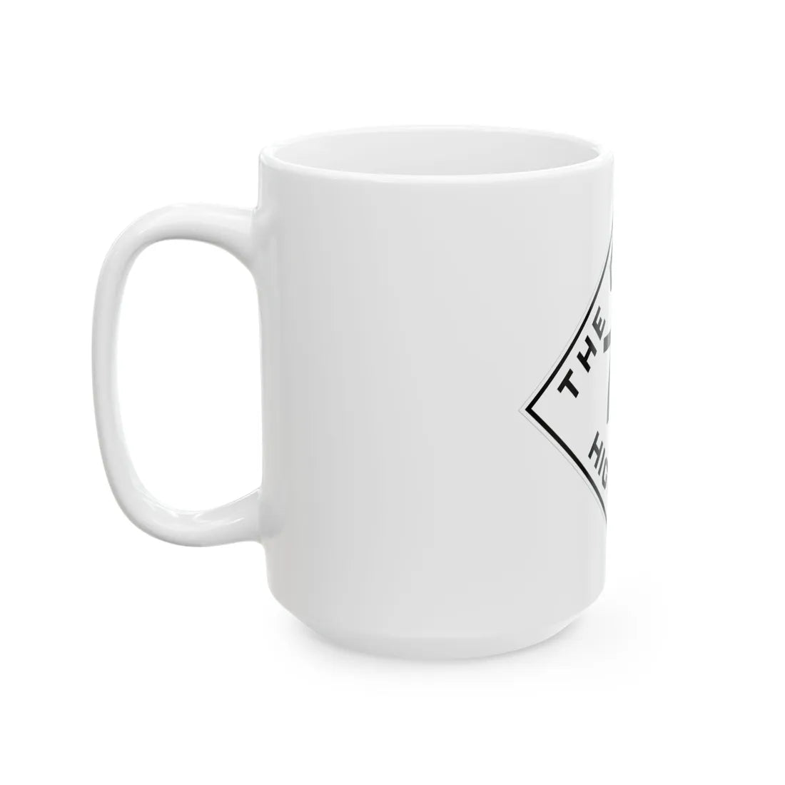 Oklahoma 77 1948 (Oklahoma) (Road Sign) White Coffee Mug - Go Mug Yourself