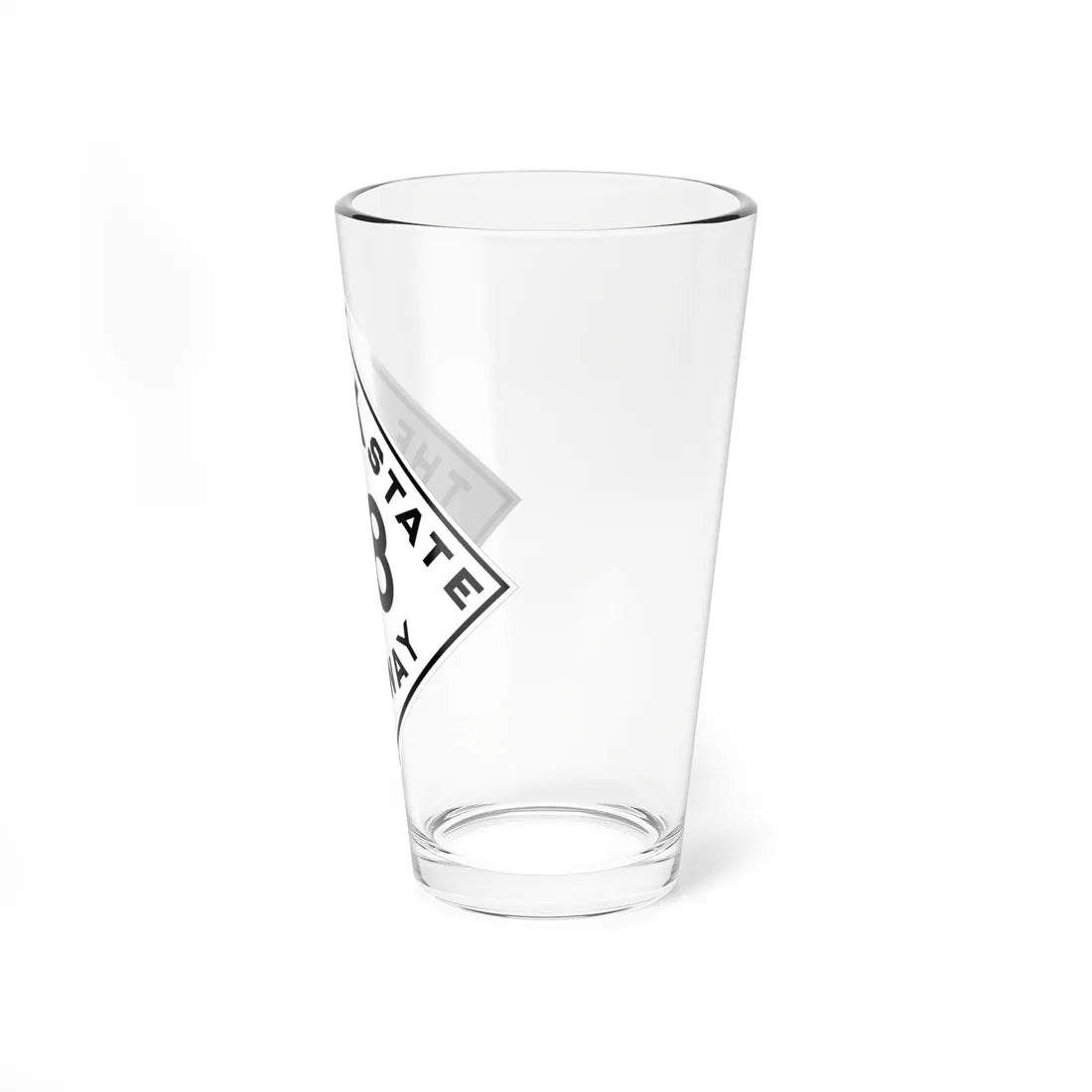 Oklahoma 78 1948 (Oklahoma) (Road Sign) Pint Glss 16oz - Go Mug Yourself