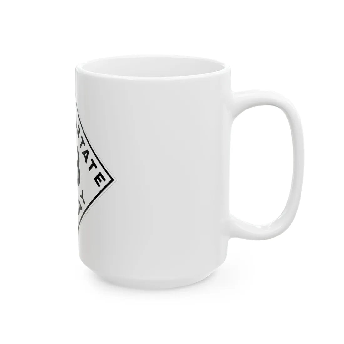 Oklahoma 78 1948 (Oklahoma) (Road Sign) White Coffee Mug - Go Mug Yourself