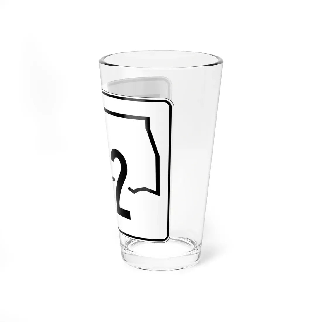 Oklahoma State Highway 112 (Oklahoma) (Road Sign) Pint Glass 16oz - Go Mug Yourself