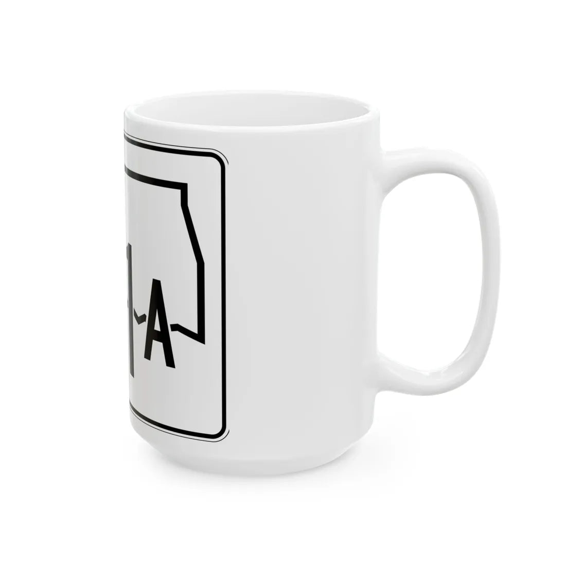 Oklahoma State Highway 271A (Oklahoma) (Road Sign) White Coffee Mug - Go Mug Yourself