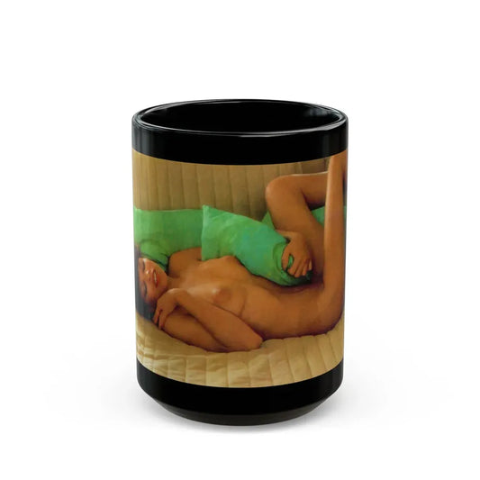 Ola Ray #95 (Vintage Female Icon) Black Coffee Mug 15oz - Go Mug Yourself