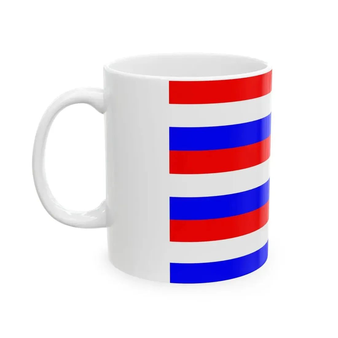 Old Flag of Bali (Indonesia) White Coffee Mug - Go Mug Yourself