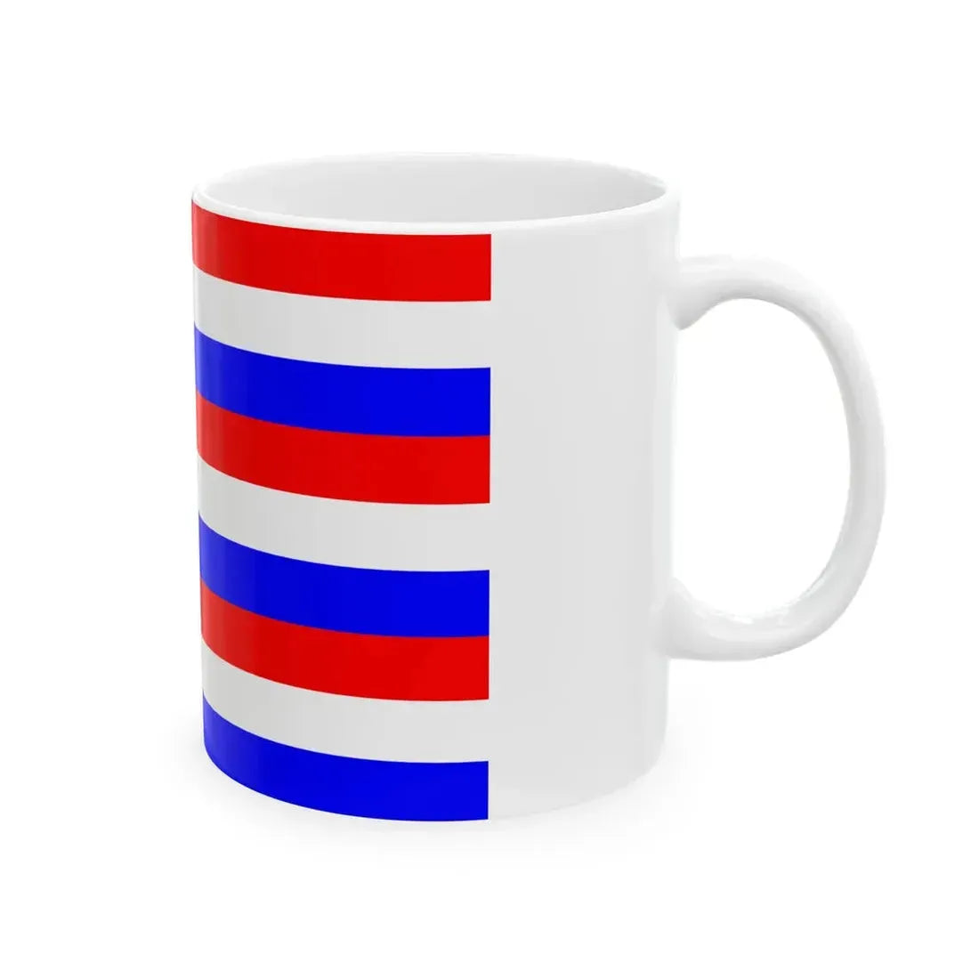 Old Flag of Bali (Indonesia) White Coffee Mug - Go Mug Yourself