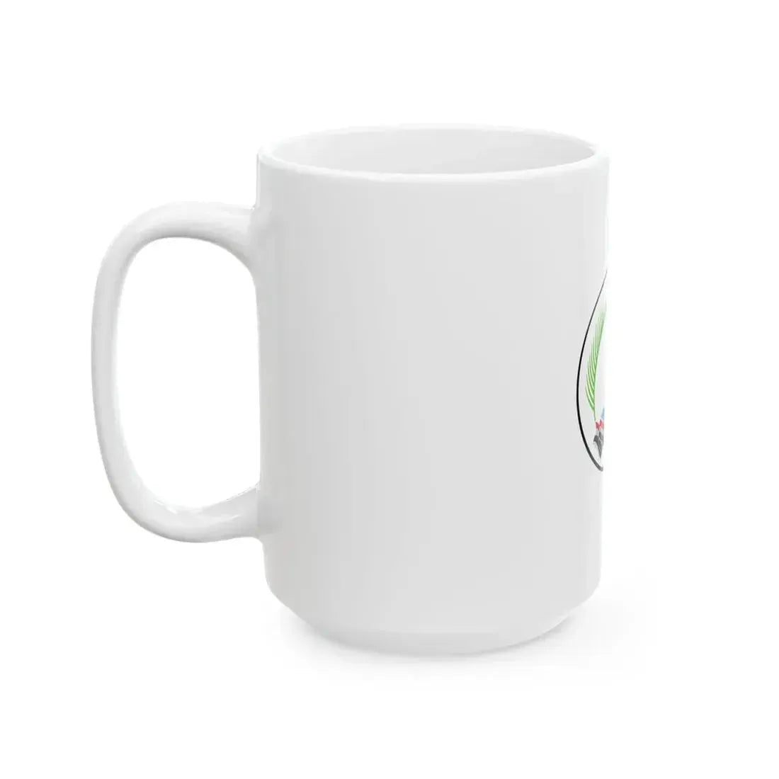 Old Flag of Basra Governorate (Iraq) White Coffee Mug - Go Mug Yourself