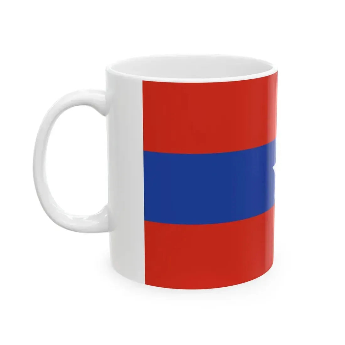 Old Flag of Burma Army (Myanmar) White Coffee Mug - Go Mug Yourself