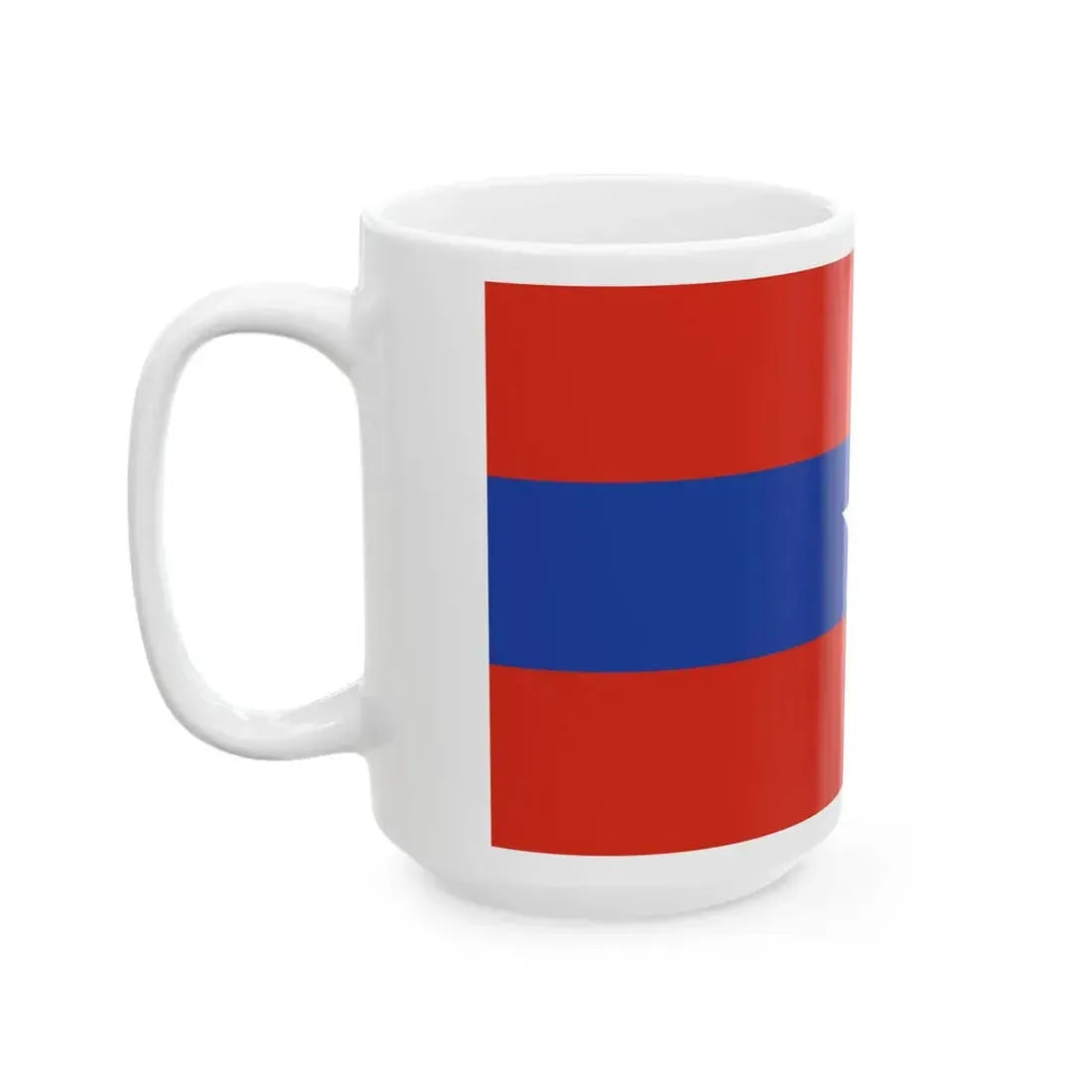 Old Flag of Burma Army (Myanmar) White Coffee Mug - Go Mug Yourself