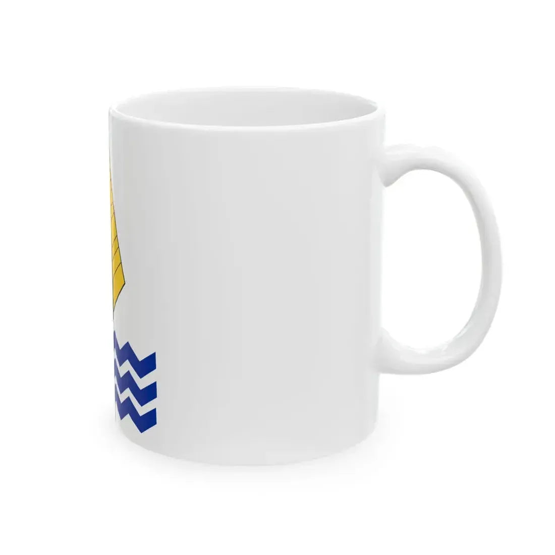 Old Flag of New Valley Governorate Egypt (Egypt) White Coffee Mug - Go Mug Yourself