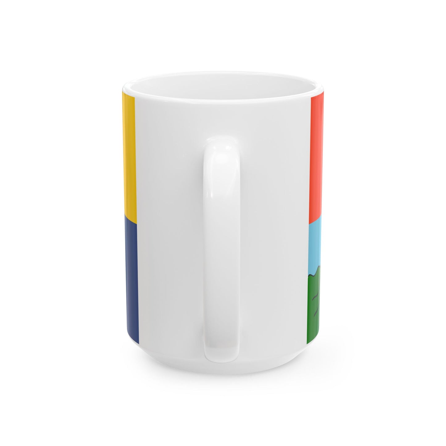 Old Flag of Sofia (Bulgaria) White Coffee Mug-Go Mug Yourself