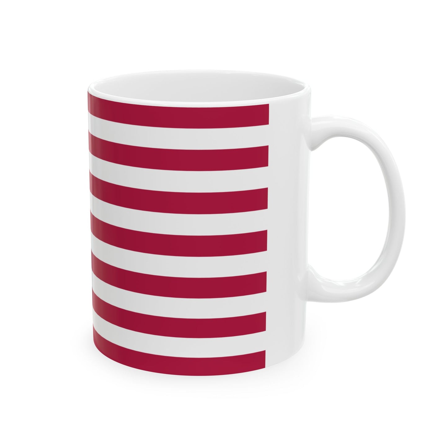 Old Glory (United States) White Coffee Mug-Go Mug Yourself