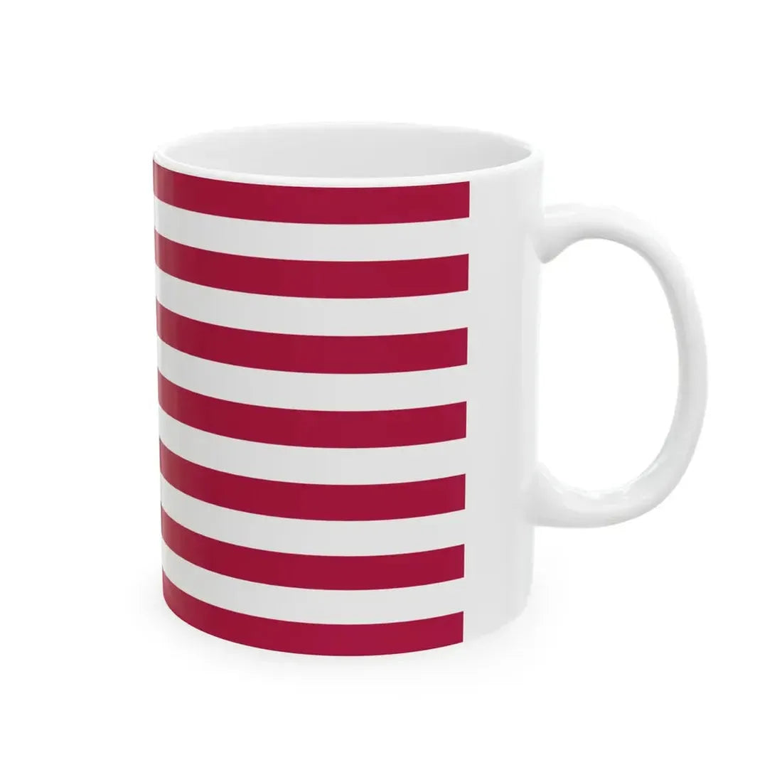 Old Glory (United States) White Coffee Mug - Go Mug Yourself