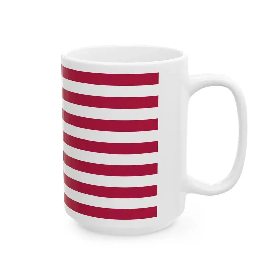 Old Glory (United States) White Coffee Mug - Go Mug Yourself