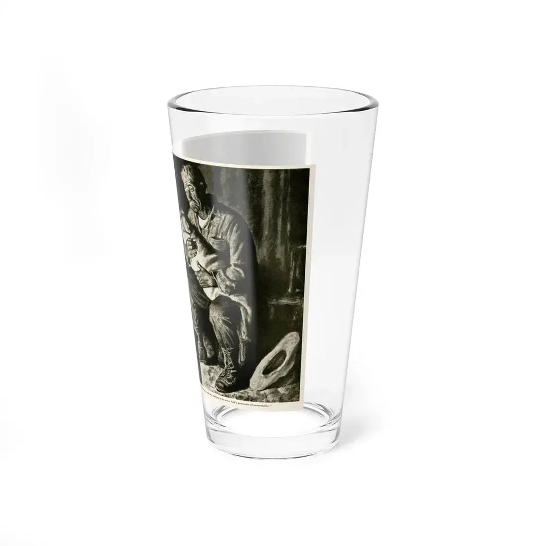 Old Matt, 1949 (Magazine Illustration) Pint Glass 16oz - Go Mug Yourself