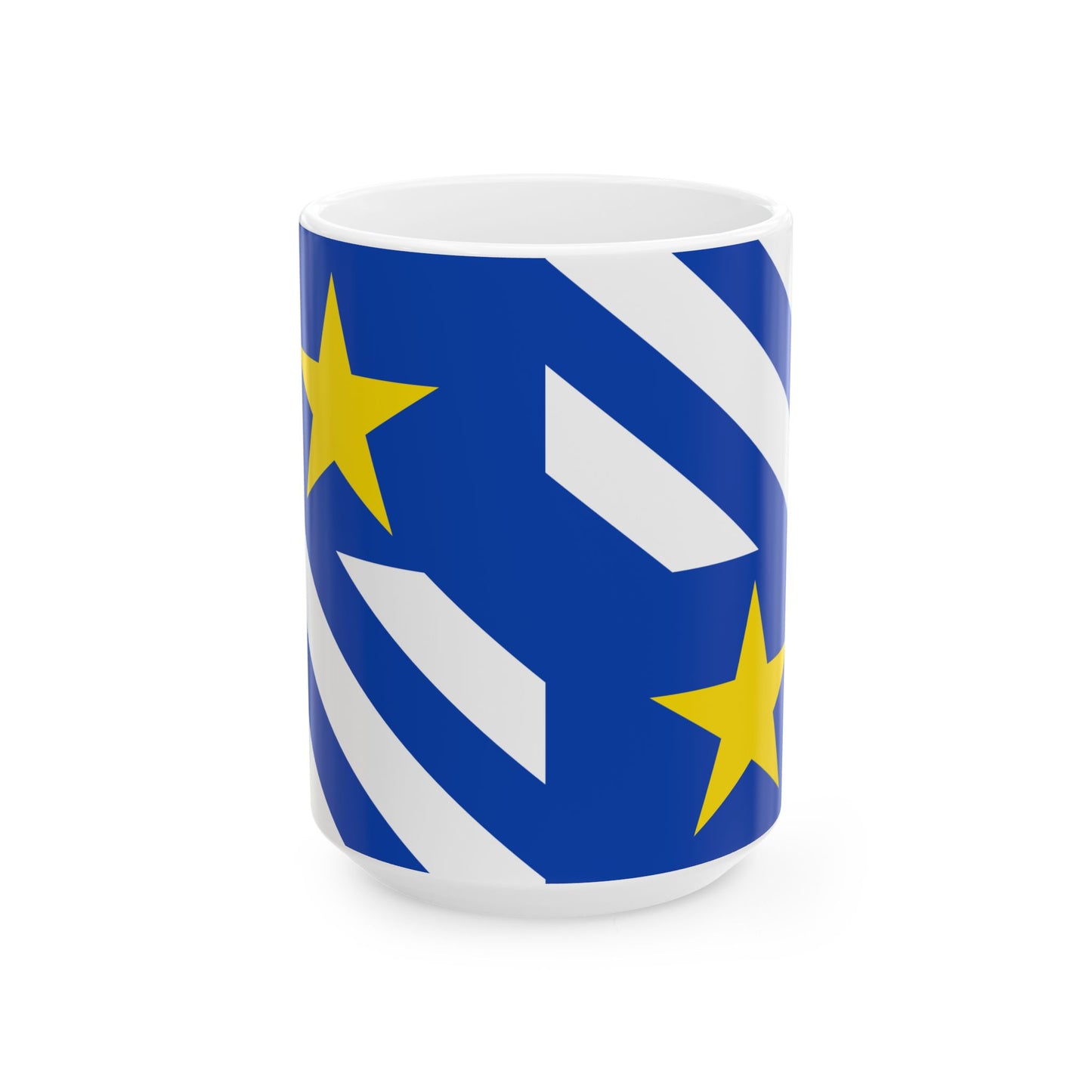 Olen vlag (Belgium) White Coffee Mug-15oz-Go Mug Yourself