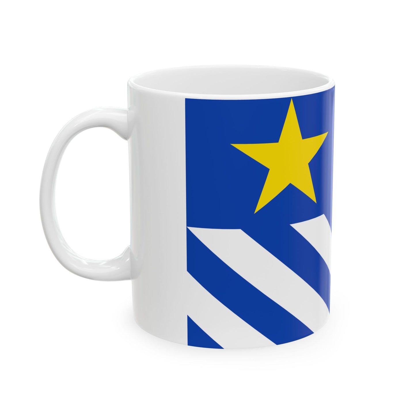 Olen vlag (Belgium) White Coffee Mug-Go Mug Yourself