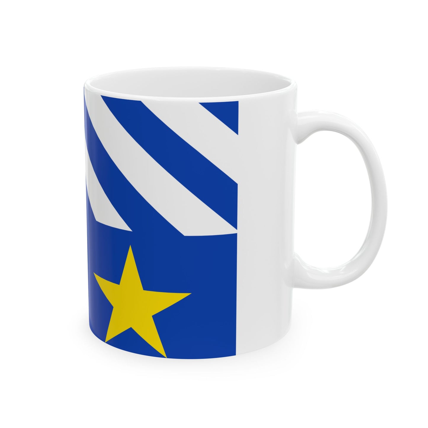 Olen vlag (Belgium) White Coffee Mug-Go Mug Yourself