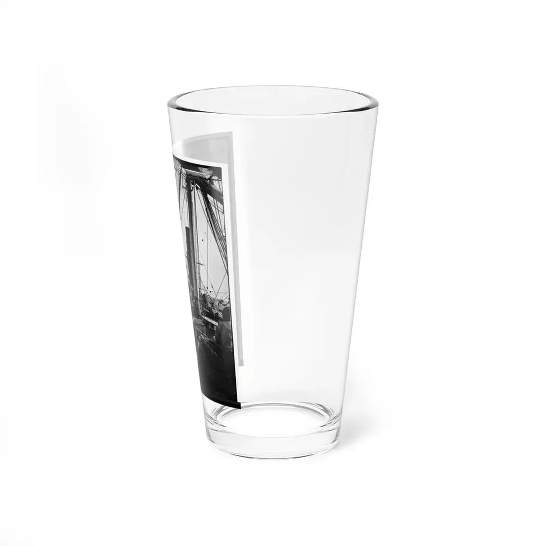 On Deck Of U.S.S. Arago, Off Charleston, Sc (U.S. Civil War) Pint Glass 16oz - Go Mug Yourself