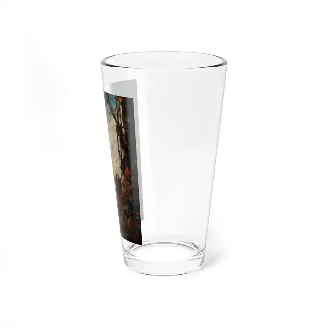 On Deck, Treasure Island interior illustration (Magazine Illustration) Pint Glass 16oz - Go Mug Yourself