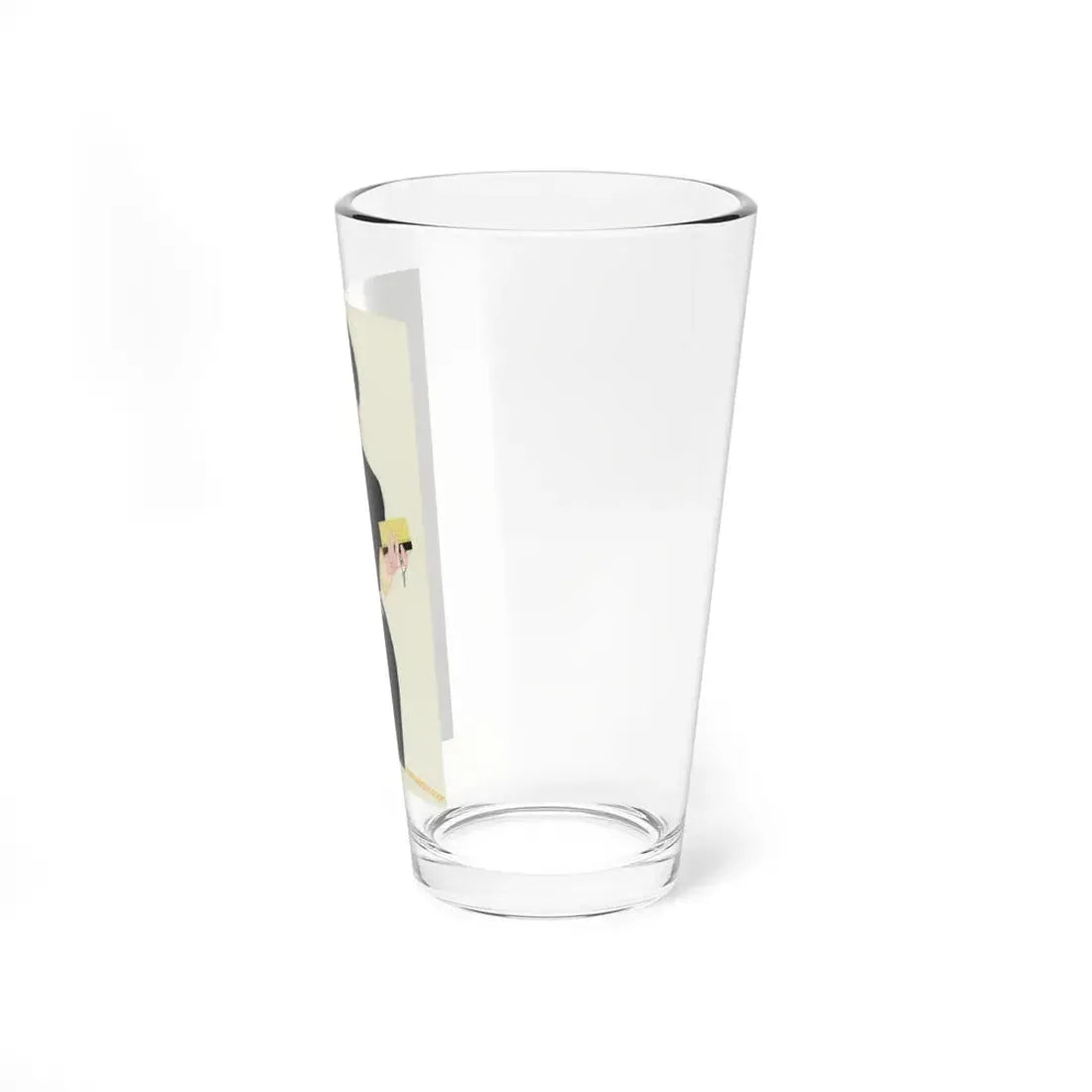 On the Phone (Magazine Illustration) Pint Glass 16oz - Go Mug Yourself