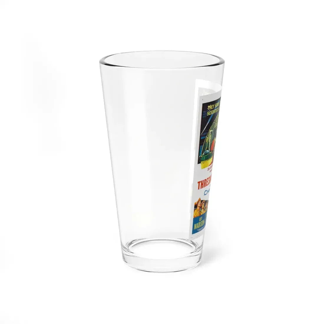 ON THE THRESHOLD OF SPACE 1956 Movie Poster - Pint Glass 16oz - Go Mug Yourself