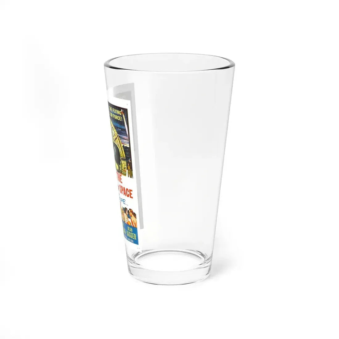 ON THE THRESHOLD OF SPACE 1956 Movie Poster - Pint Glass 16oz - Go Mug Yourself