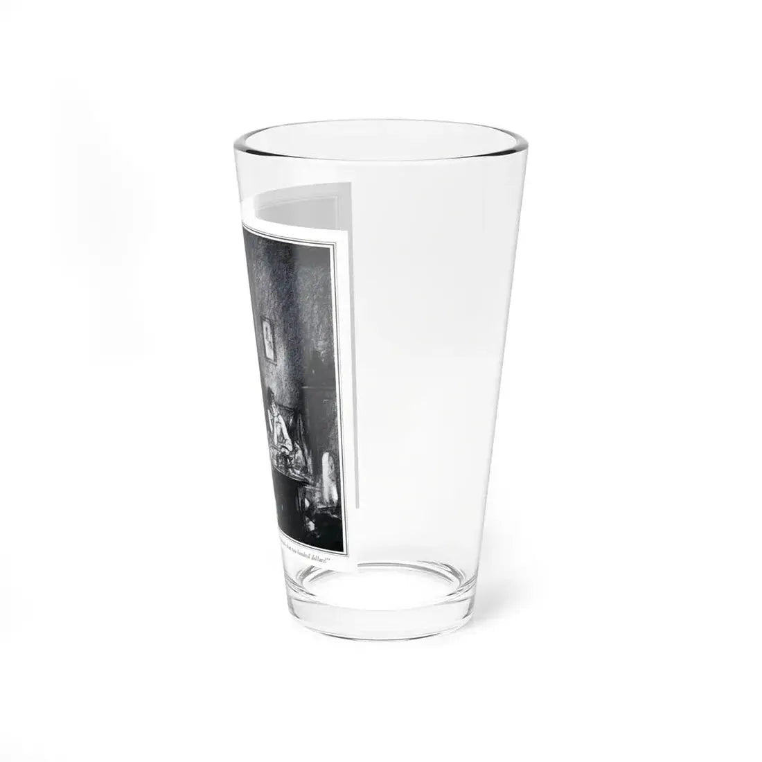 Once At Pluma Gogg's (1), Woman's Home Companion, November 1924 (Magazine Illustration) Pint Glass 16oz - Go Mug Yourself