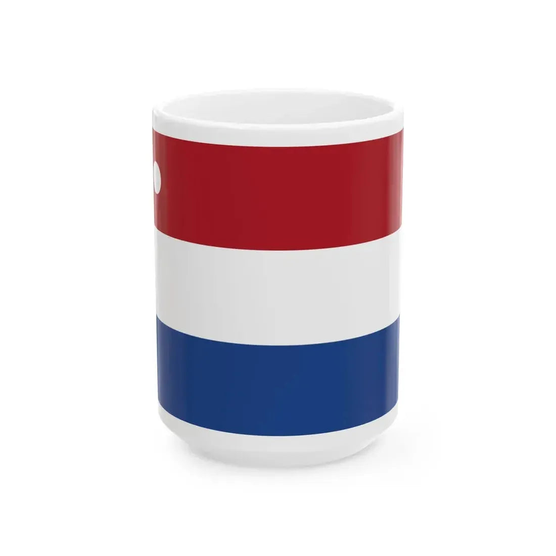 Onderscheidingsvlag Commandeur 1816 (Netherlands) White Coffee Mug 15oz - Go Mug Yourself