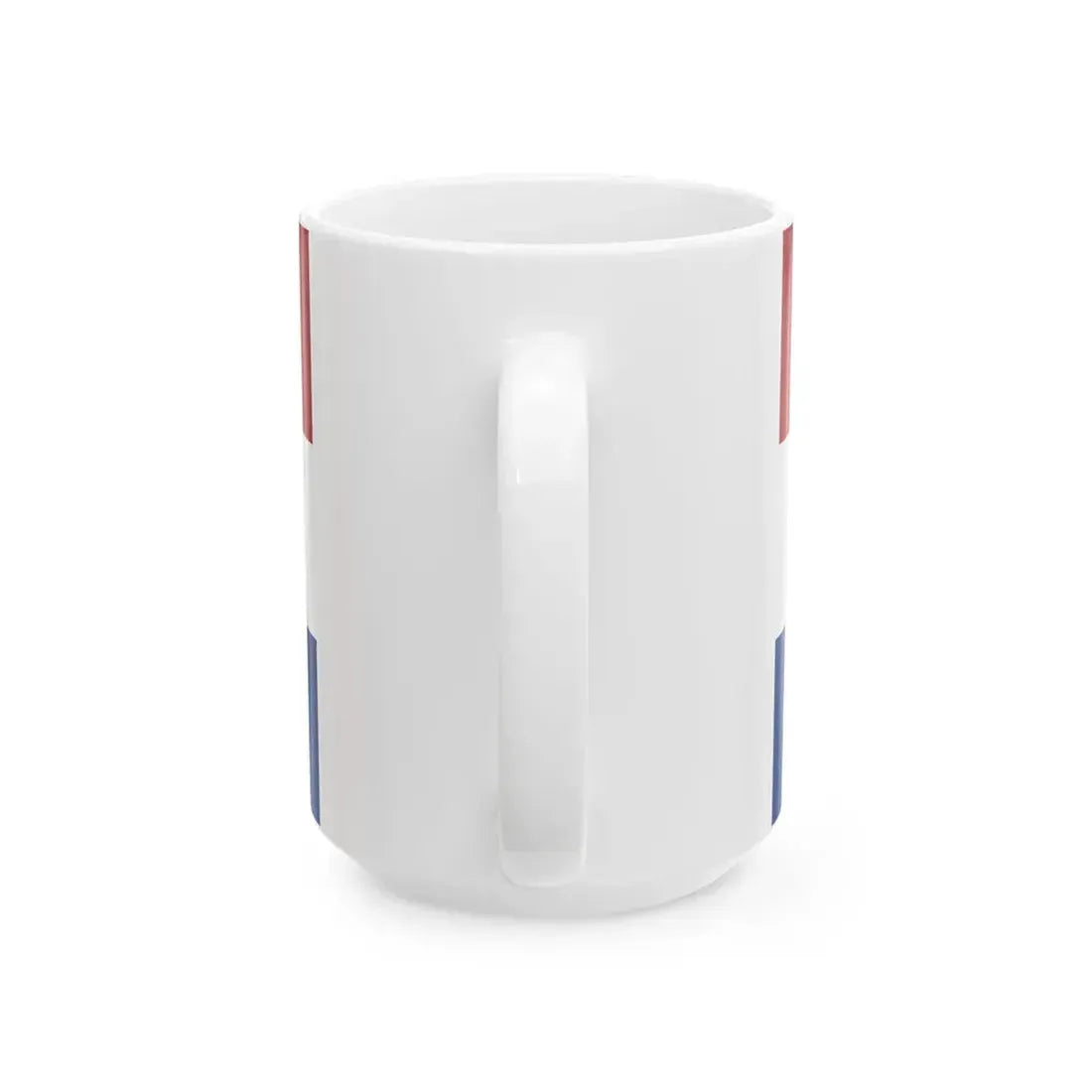 Onderscheidingsvlag Gouverneur overzees gebiedsdeel 1954-1966 (Netherlands) White Coffee Mug - Go Mug Yourself