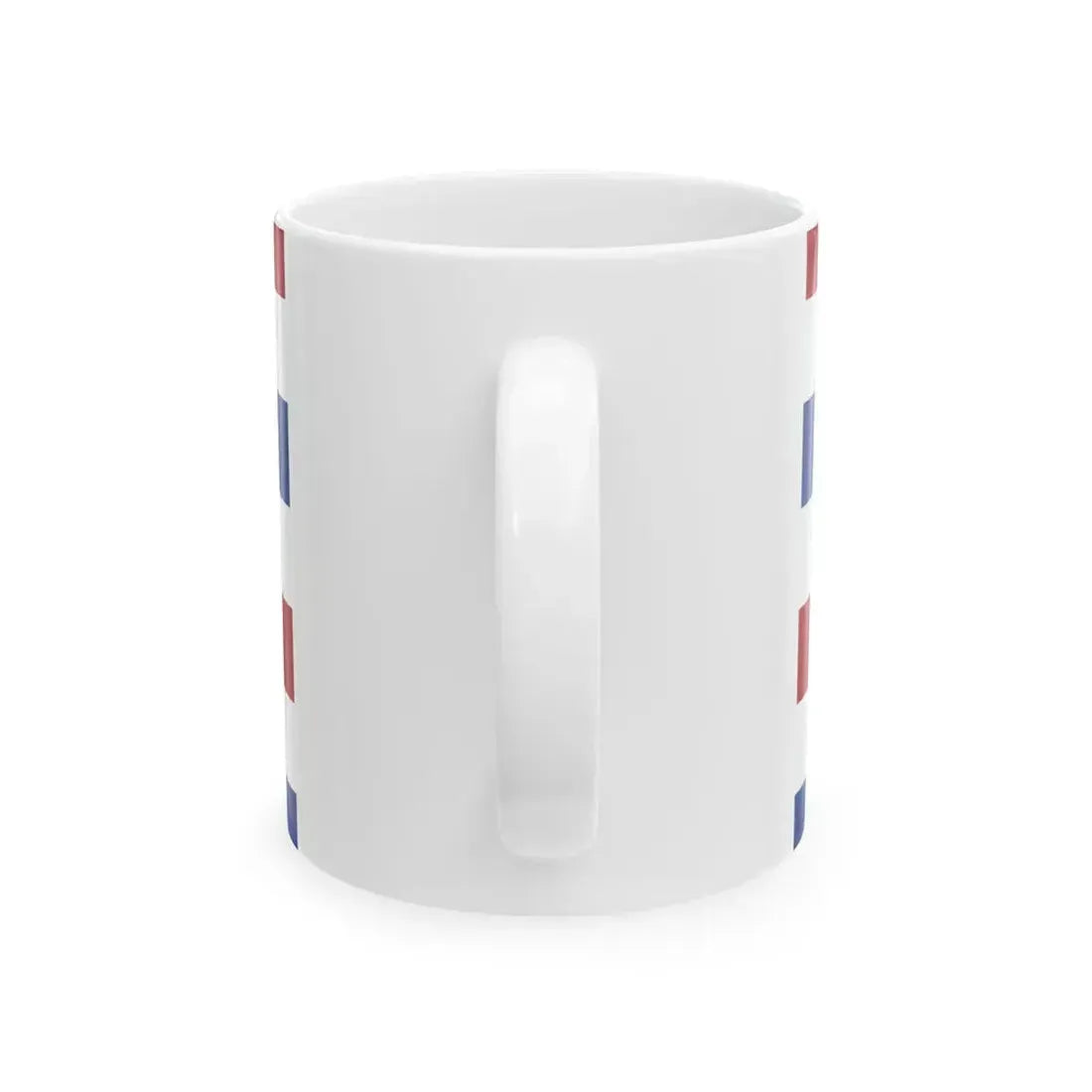 Onderscheidingsvlag van de Commandant der Strijdkrachten 2005 (Netherlands) White Coffee Mug - Go Mug Yourself