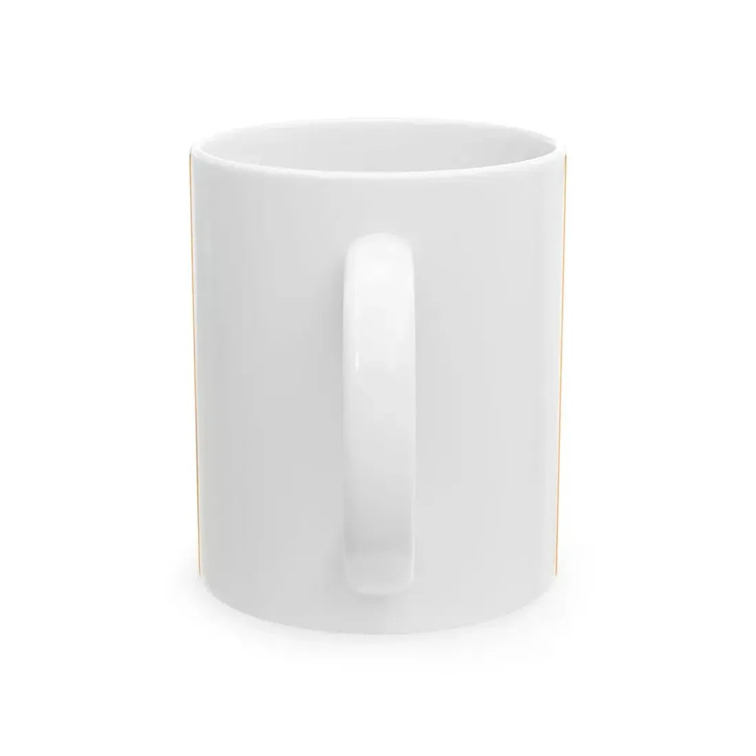 Onderscheidingsvlag van de Commandant Luchtstrijdkrachten (Netherlands) White Coffee Mug - Go Mug Yourself